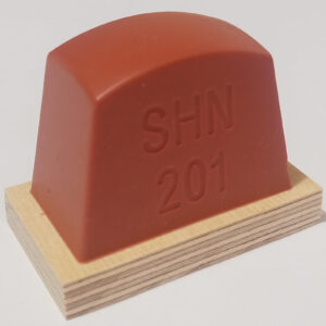 Neptün Printer marka tampon baskı makinalarında kullanılan SHN201 kodlu kırmızı tampon baskı silikonu